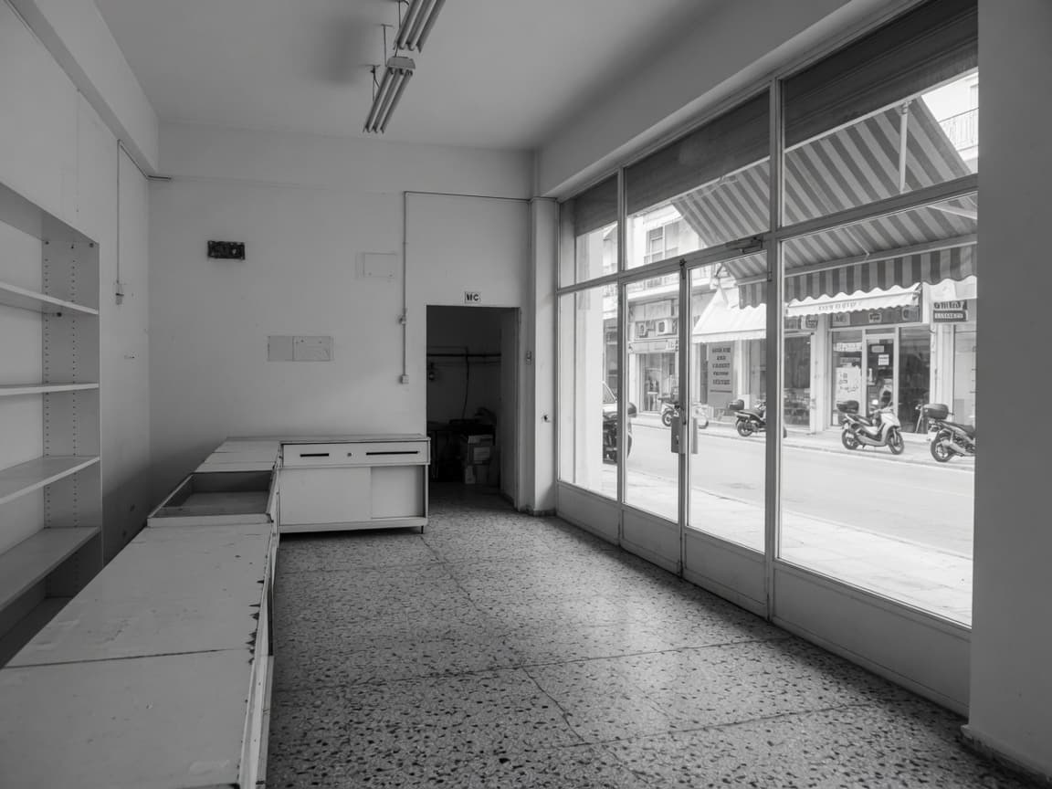 Εσωτερικό επαγγελματικού χώρου στο κέντρο